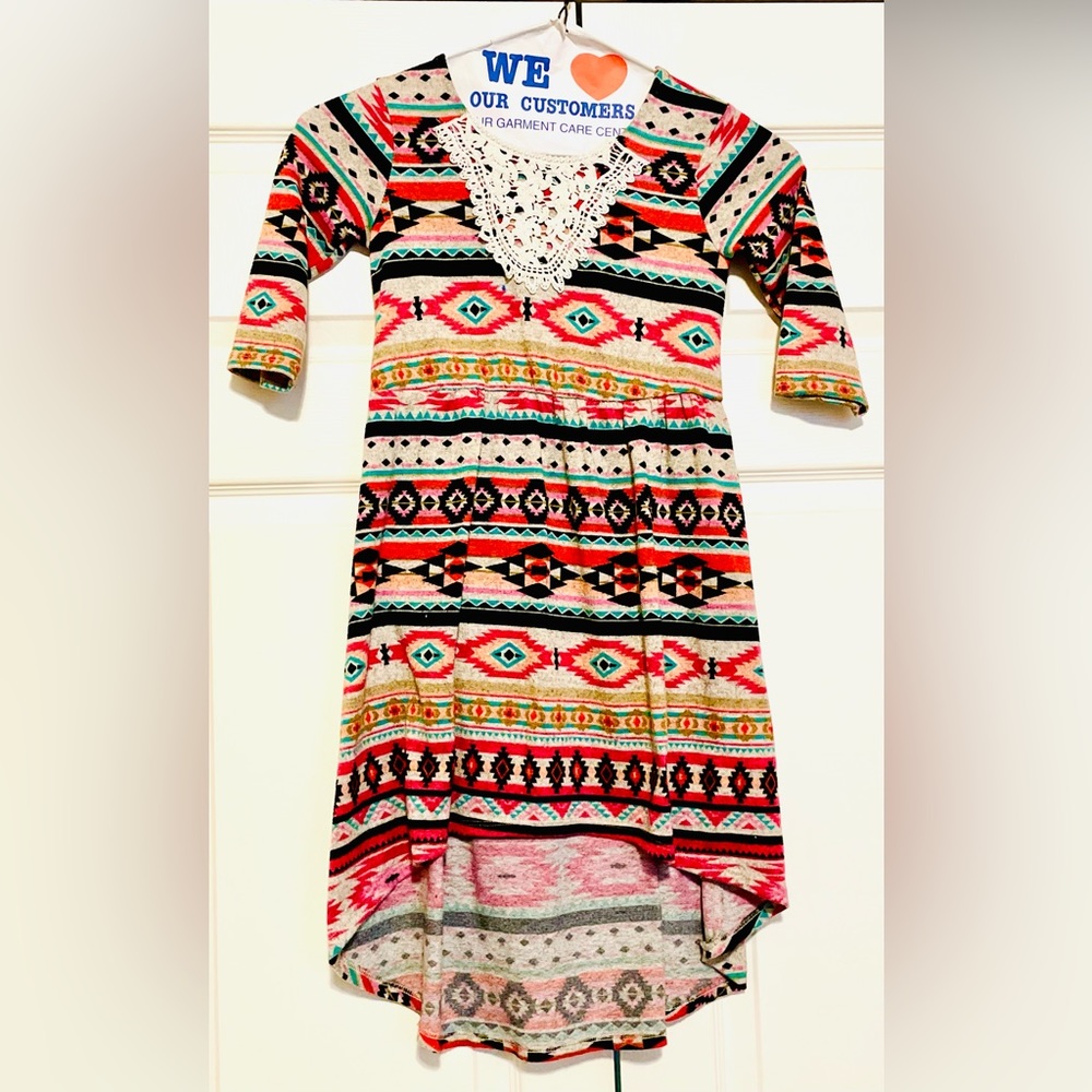 Faded Glory 7/8 high low dress